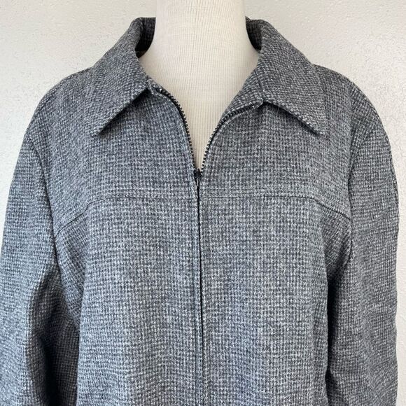 Vintage Mackenzie Coat Company Full Zip Wool Blend Coat Size 42 Regular EUC - Picture 2 of 10